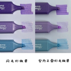 Glitter Highlighter  Marker